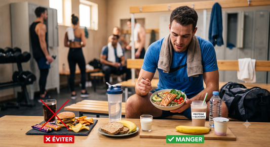 Récupération musculaire : que manger (et éviter) juste après l'effort ?