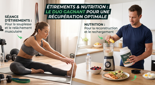 Étirements et nutrition : le duo gagnant pour une récupération optimale