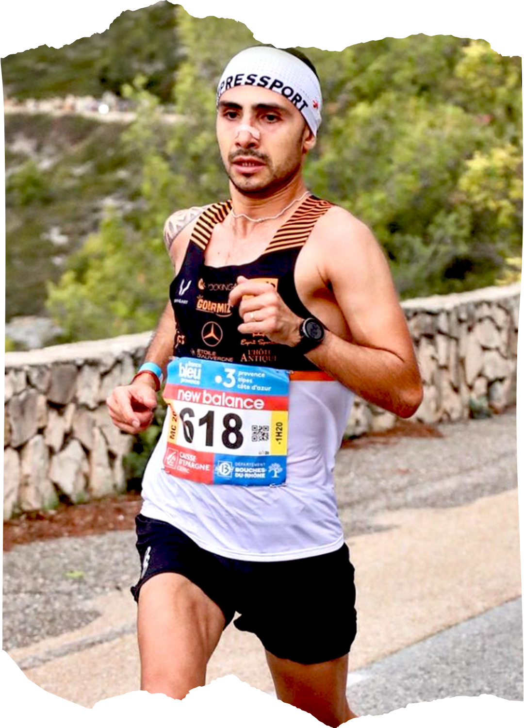 Guillaume Tiphène running