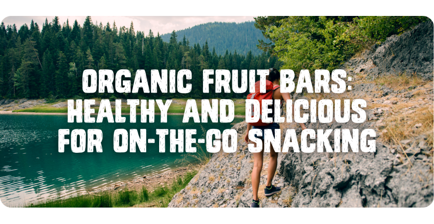 Organic Fruit Bars: Healthy and Delicious for On-the-Go Snacking